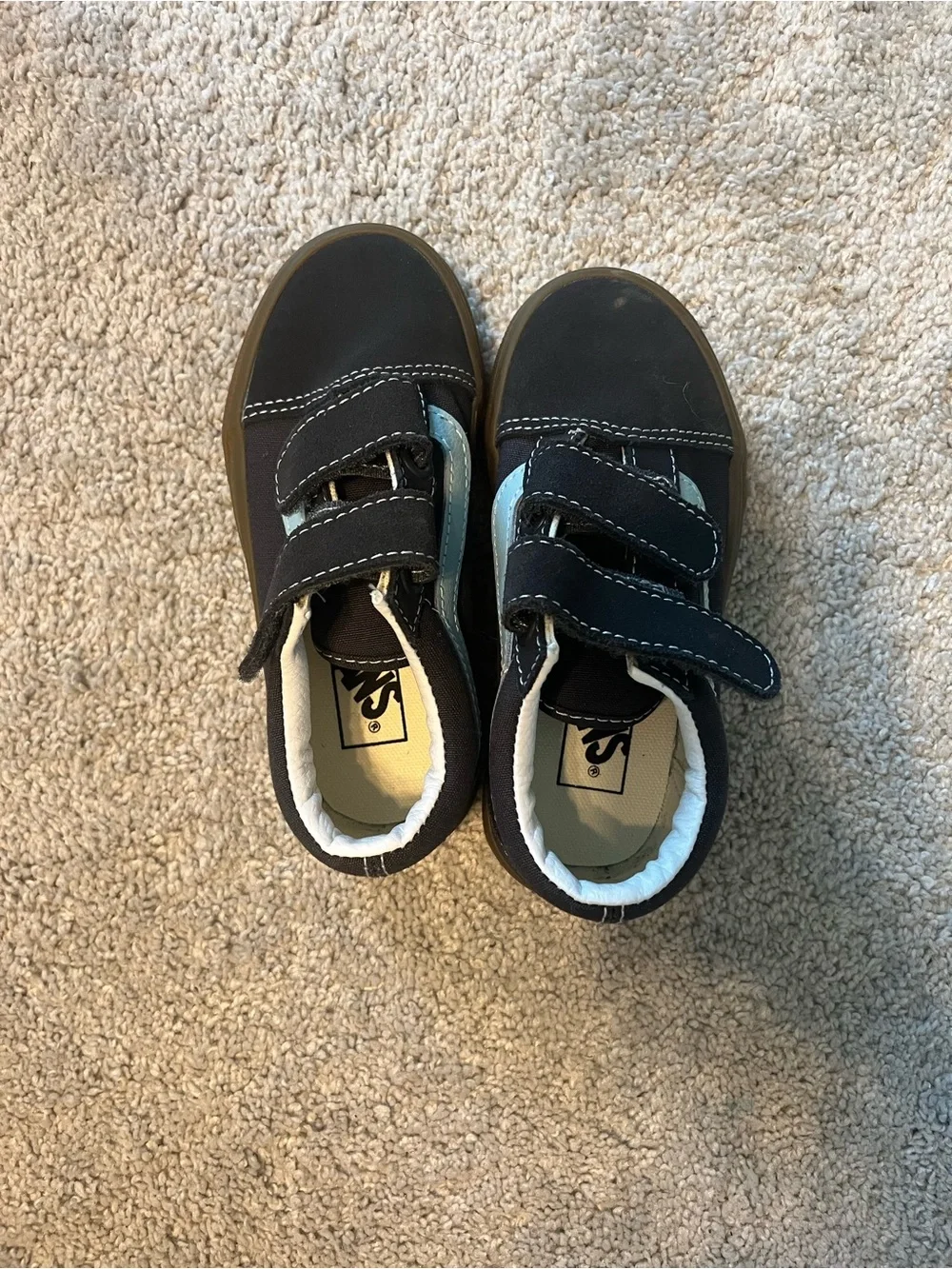 Kids Vans Hook-and-Loop Sneakers